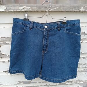 Vintage Summer Denim Y2k Shorts By Penman's Plus Size 18